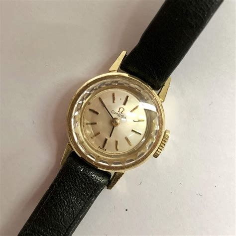 1980s omega watches|vintage omega ladies watch.